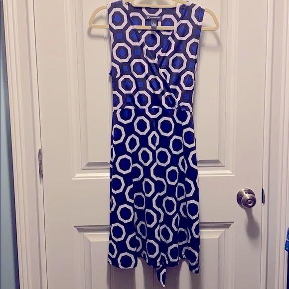 3/$21 - INC International Concepts Dress Geometric Print - Picture 1 of 4